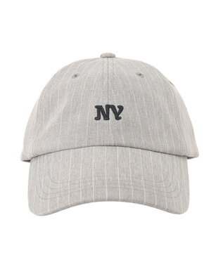 AMERICAN HOLIC NYストライプキャップ Gray