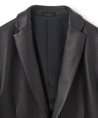 JOSEPH HOMME 【LEON 掲載】<WEB限定>ライトゴートシュリンクレザー　ジャケット ブラック系