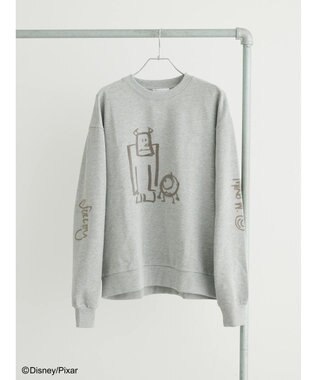 Green Parks モンスターズ・インク／裏毛プルオーバーII Gray Mixture