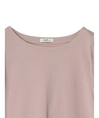 earth music&ecology マジョリカプリーツプルオーバー Pink Beige