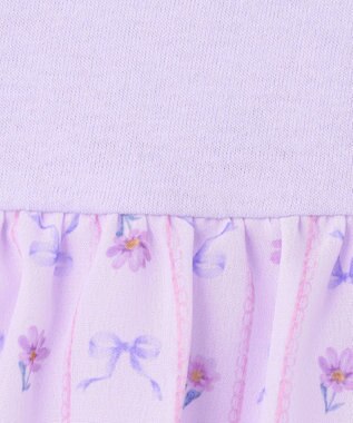 ANY KIDS ひらひら バックシャンTシャツ ラベンダー