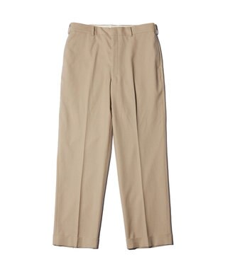 J.PRESS MEN 【J.PRESS ORIGINALS】Magic Cuba Wool Cotton Hopsack New Piped Stem Slacks