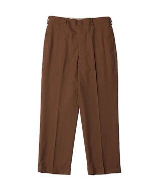  【J.PRESS ORIGINALS】Magic Cuba Wool Cotton Hopsack New Piped Stem Slacks