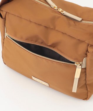 LA BAGAGERIE メタルバックル　ボックスショルダー　Sサイズ チョコ