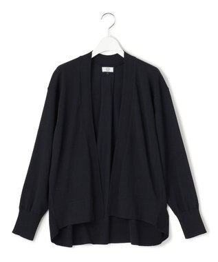 J.PRESS YORK STREET 【WOMEN】シアーカーディガン ネイビー系