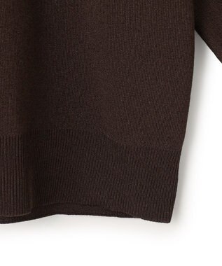 23区 【先行予約/WEB&一部店舗限定】バイカラーデザイン 2WAY ニット ダークブラウン系
