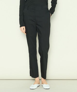 JOSEPH ヴィスバイストレッチ　テーパードトラウザーズ Black