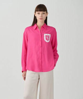 GRACE CONTINENTAL ダブルジョーゼットシャツ