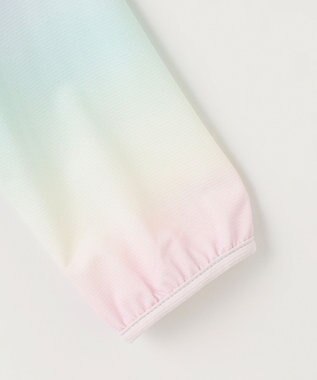ANY KIDS UVカット さらさら パーカー レインボー
