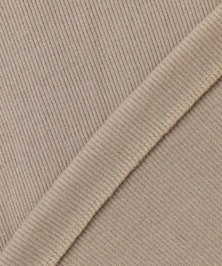 ICB L 【WEB限定カラーあり】 ブロードステッチリブ タンクトップ ブラウンラメ