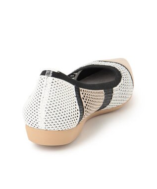 steppi 【洗える/撥水】パターンメッシュ パンプス チャコール