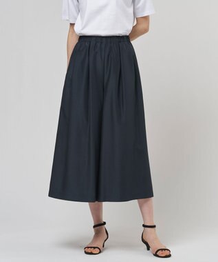 J.PRESS LADIES エアリースパンボイル ガウチョ パンツ