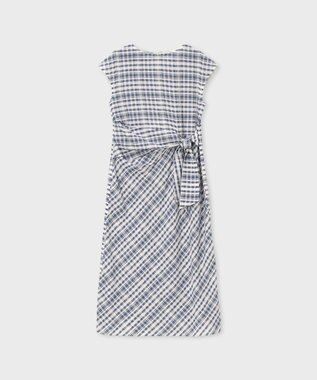 Paul Smith 【洗える】サッカーチェック サマードレス ネイビー