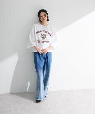 Green Parks ・ＳＵＧＡＲ　ＳＰＯＯＮ　ＴＯＲＡｐｔ７分袖スウェット Gray Mixture