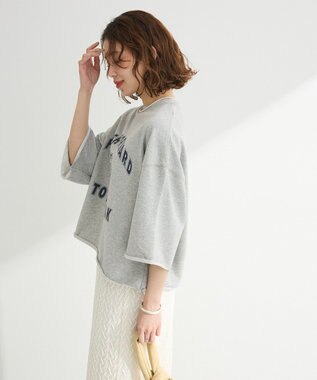 Green Parks ・ＳＵＧＡＲ　ＳＰＯＯＮ　ＴＯＲＡｐｔ７分袖スウェット Gray Mixture