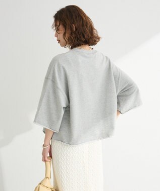 Green Parks ・ＳＵＧＡＲ　ＳＰＯＯＮ　ＴＯＲＡｐｔ７分袖スウェット Gray Mixture