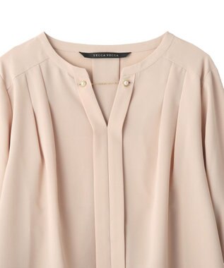 YECCA VECCA アクセサリー付きブラウス Pink