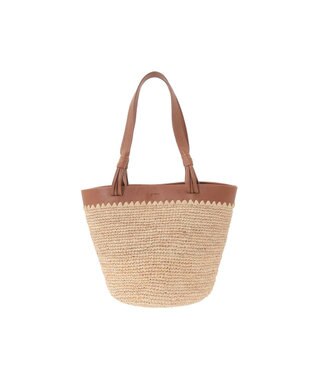 genten ルチア　トートバッグS チャ