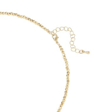 AMERICAN HOLIC スリムメタルビーズネックレス Gold