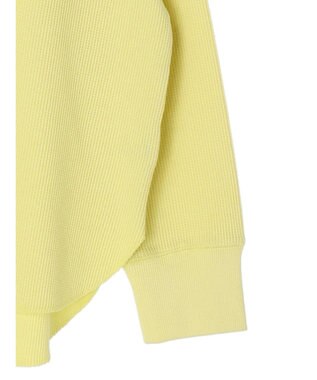 AMERICAN HOLIC スキッパーワッフルプルオーバー Yellow