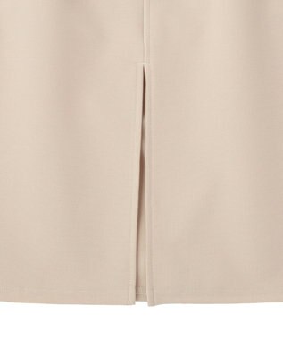 Green Parks 楽ちんリップルＩラインスカート Light Beige