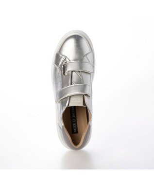 MODE ET JACOMO <MODE ET JACOMO>厚底ベルクロスニーカー シルバー