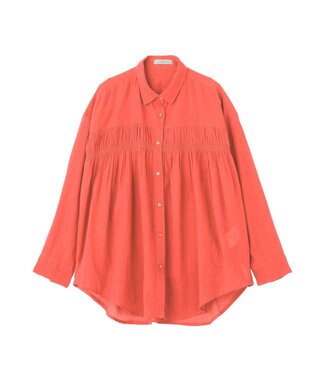 Green Parks 長袖ボイルシャツ Orange