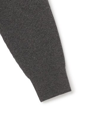 J.PRESS MEN 温かさと軽さの快適素材【ストレッチ / イージーケア】【FLEX YARN】片畔クルーネック ニット グレー系