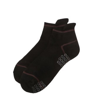 DAKS 【DAKS GOLF】ライン配色足首パイルソックス