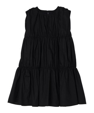 Green Parks ・ＥＬＥＮＣＡＲＥ　ＤＵＥ　ティアードノースリチュニック Black