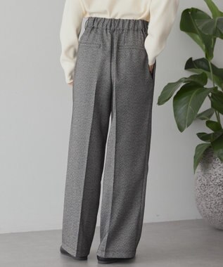 AMERICAN HOLIC 美・美・美ツイードワイドパンツ Black