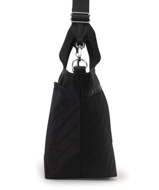 LeSportsac BUCKET TOTE/ラインデボスブラック ラインデボスブラック