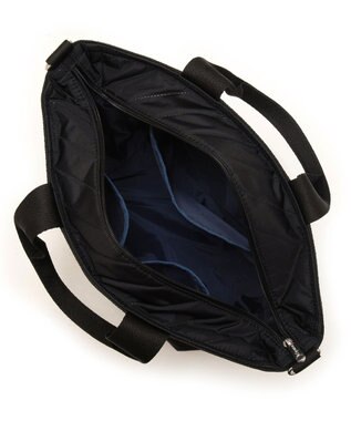 LeSportsac BUCKET TOTE/ラインデボスブラック ラインデボスブラック