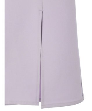 Green Parks 〈選べるきれシル〉Ｉラインロング丈スカート Lavender