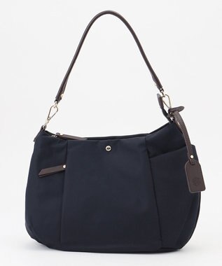 J.PRESS LADIES 【WEB限定カラーあり・2way】 ナイロン ショルダー バッグ ネイビー系