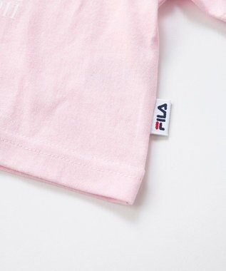 OP／FILA 【FILA】ショート丈半袖Tシャツ ピンク