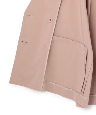 BEIGE， SPINEL / ハーフスリーブ ダブルジャケット Milk Tea