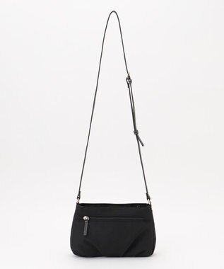 LA BAGAGERIE ポリエステルキャンバス　タックポシェット ブラック