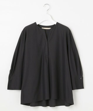 自由区 【UVカット/遮熱効果/防透け/吸汗性/速乾性】ツイストプレインジャージー プルオーバー ネイビー系