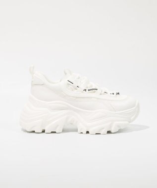 STEVE MADDEN RECOUPE-M-RS 厚底ボリュームスニーカー ホワイト
