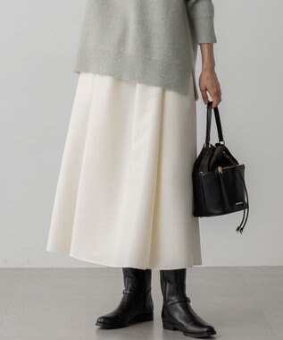 【洗える】フルーフィーツイル フレア スカート
