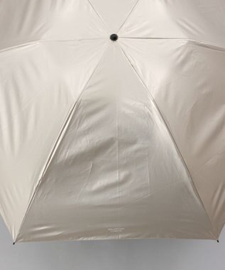 AURORA 【MACKINTOSH LONDON（マッキントッシュ ロンドン）】メタリックコーティング晴雨兼用傘（折りたたみ） ゴールド