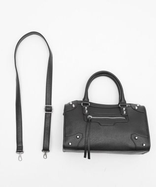 WEGO 2wayスタッズボストン ブラック