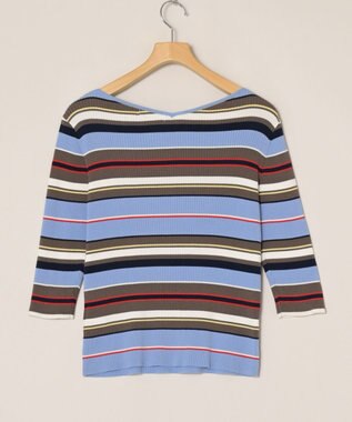 ONWARD Reuse Park 【組曲】ニット春夏 ブルー