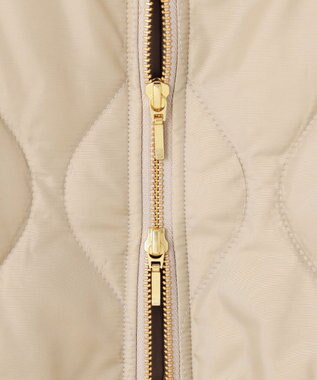 23区 中綿パディング コンパクト アウター ベージュ系