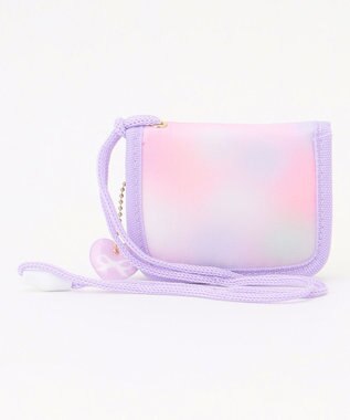 ANY KIDS シャラシャラファスナーウォレット レインボー