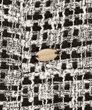 TOCCA 【洗える・消臭】 TWEED BLOSSOM ドレス ブラック系5