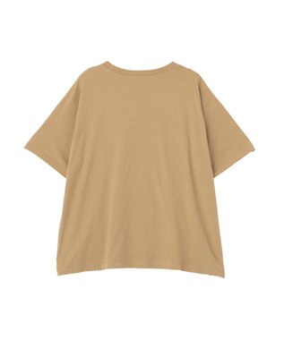 CRAFT STANDARD BOUTIQUE フォトプリントＴシャツ Camel