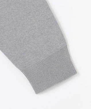 23区GOLF 【MEN】トラックジャケット ホールガーメント ニットジャケット ライトグレー系