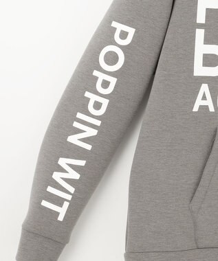 PW CIRCULUS 【NEWデザイン】【MEN】 LOGO graphic  デタッチャブルフーディー グレー系